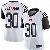 Nike Men & Women & Youth Bengals 30 Cedric Peerman White Color Rush Limited Jersey,baseball caps,new era cap wholesale,wholesale hats